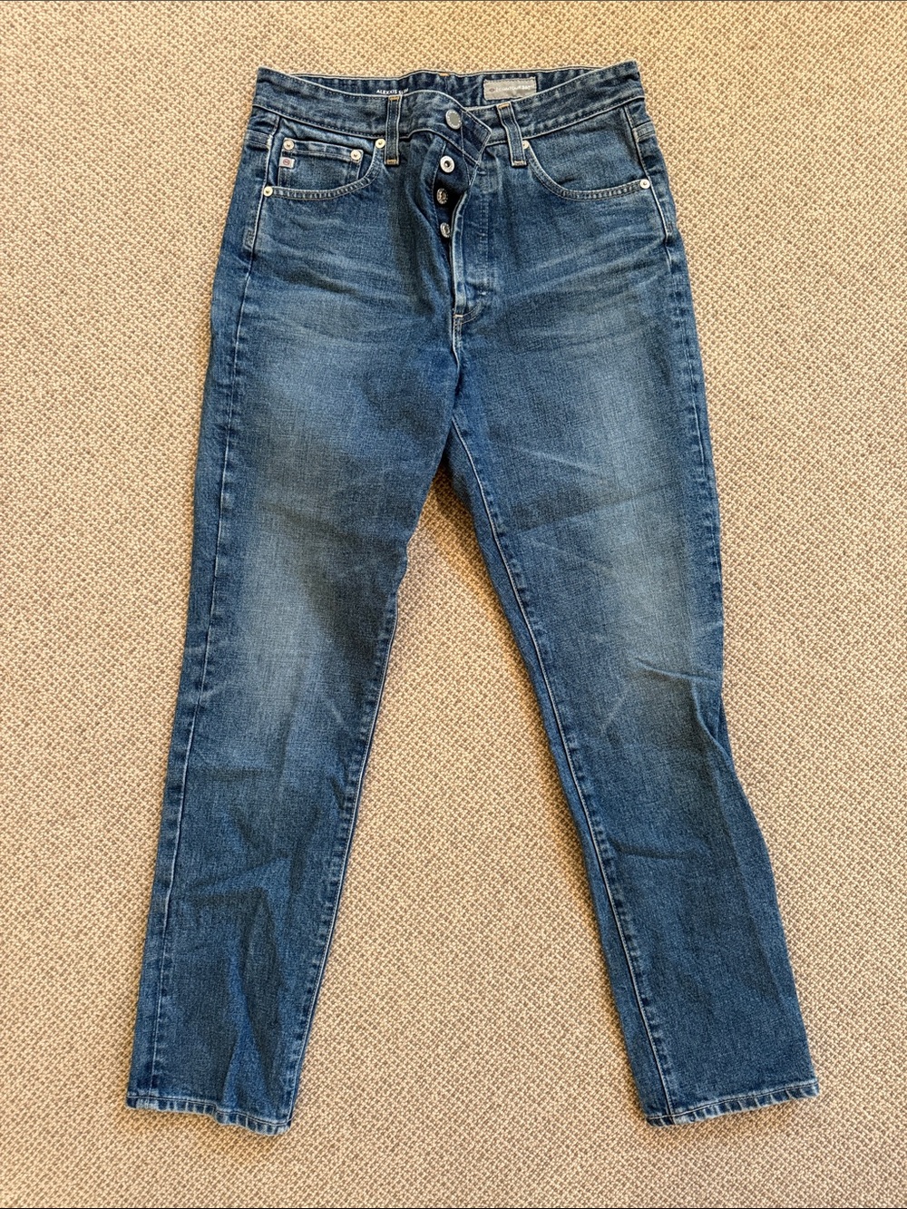 AG “Alexxis slim high rise vintage” - size 29R